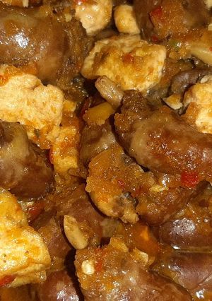 Foto resep Oseng Mercon Tahu Jantung ayam