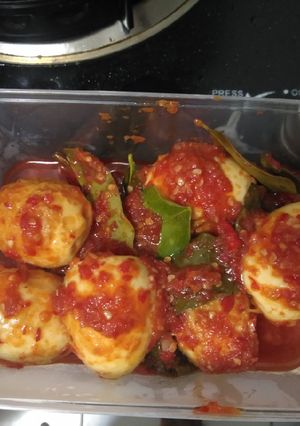Foto resep Telor balado mantep