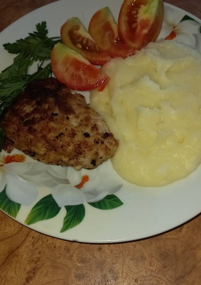 Котлета с кабачком