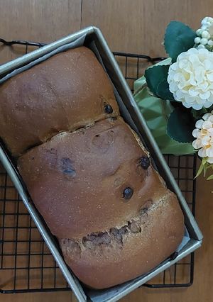 Foto resep Choco chips Loaf (Roti tawar chocochip), Bread T@lk KW