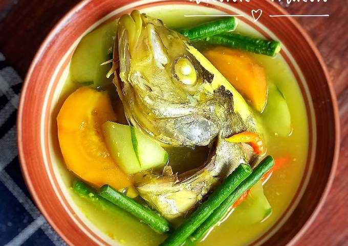 Resep Juhu Asam Takuluk Trakulu Sayur Asam Kepala Ikan Trakulu Oleh