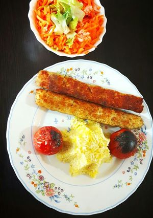عکسی از دستور کوبیده مرغ 😍