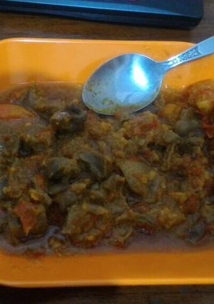 Foto resep Oseng ampela mercon