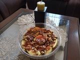Ensalada de fresa y manzana