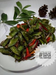 Foto resep Tumis Kecipir (Oseng Jaat) Teri Seuhah