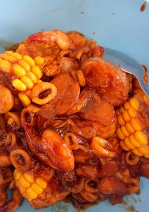 Foto resep Udang cumi saus tiram