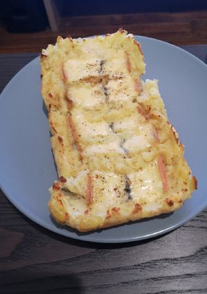 Une photo de Pommes de terre au morbier