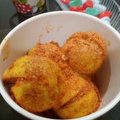 Jaggery lemon pickle A picture of Jaggery lemon pickle.