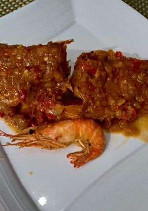 Foto resep Kerapu dan udang goreng saos asam manis