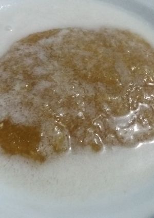 Foto resep Bubur singkong parut gula merah.