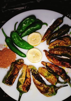 A picture of Mirch fry😋مرچ فراٸی 😋.