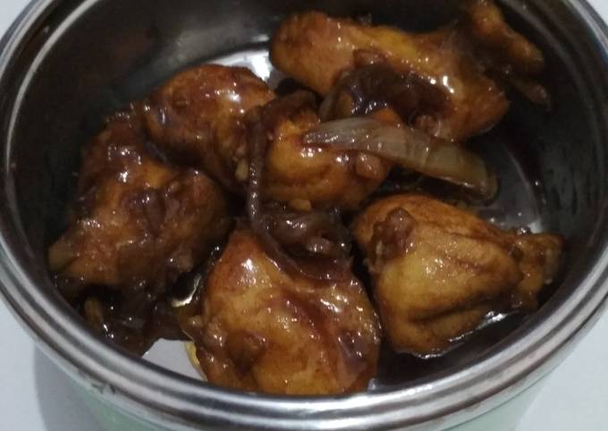 Ayam Kecap Ala Anak Kost