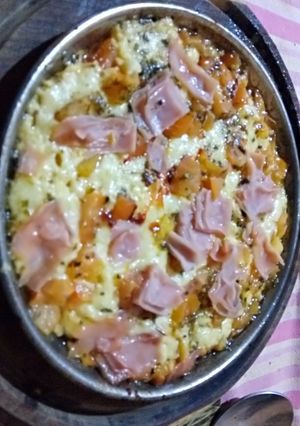 Una foto de Provoleta primavera