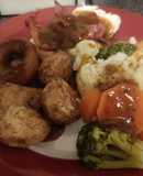 Chicken roast dinner
