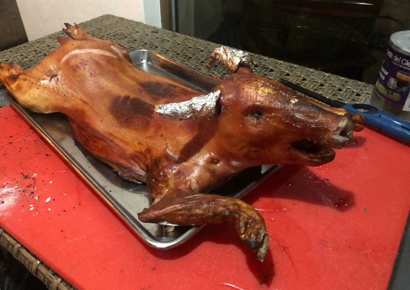 Lechón al cilindro al estilo Sonorense