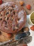 Dolce con la frutta secca
