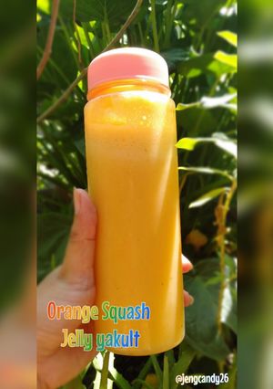 Foto resep 112.Orange Squash Jelly yakult