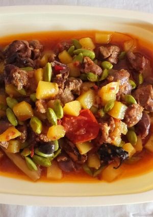 Foto resep Sambal Goreng Hati Kentang