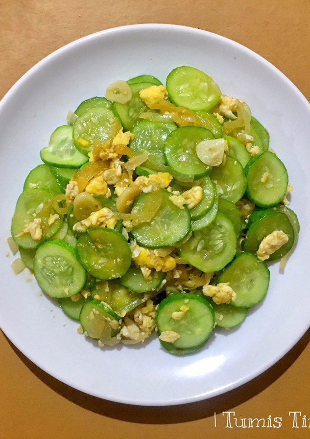 Foto resep Tumis Timun Telur