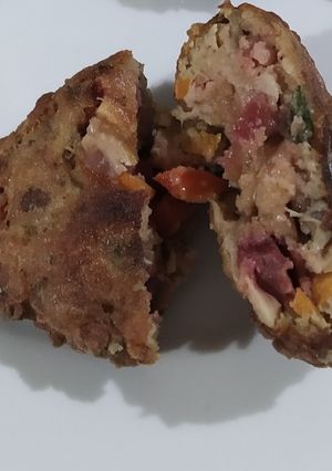Una foto de Albóndigas de berenjena