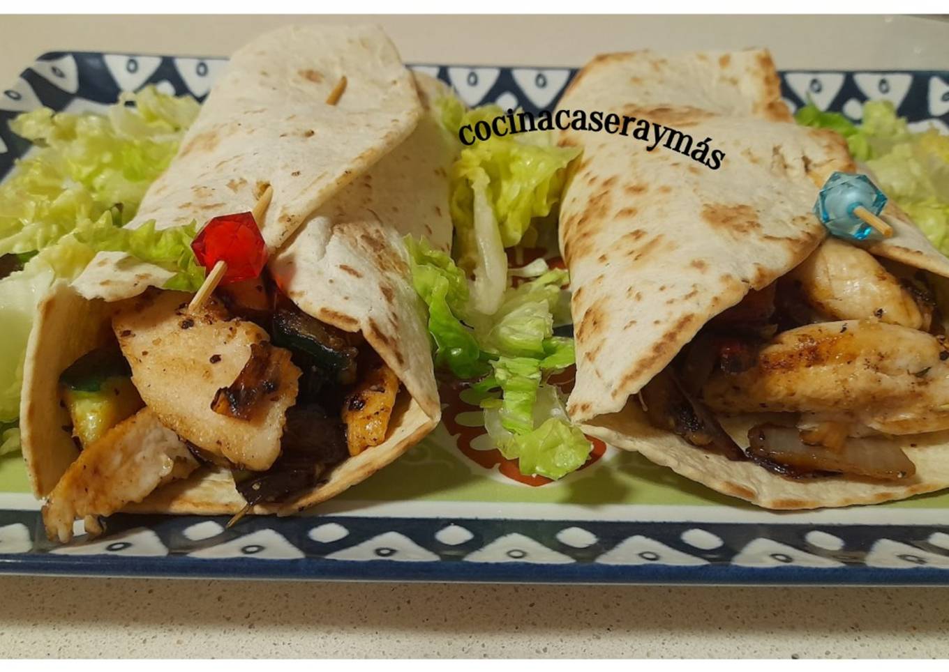 Fajitas de pollo