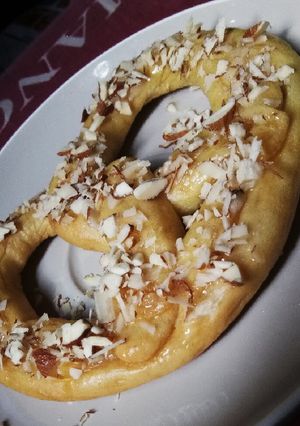 Foto resep 🥐🥨Croissant Bentuk Pretzel Sederhana🥨🥐