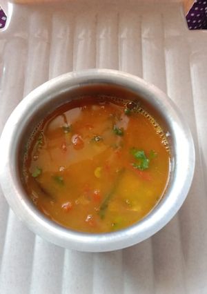 பருப்பு மிளகு ரசம் செய்முறை முக்கிய புகைப்படம்