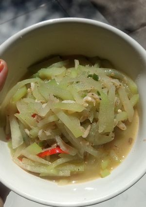 Foto resep Tumis Labu Siam Ebi