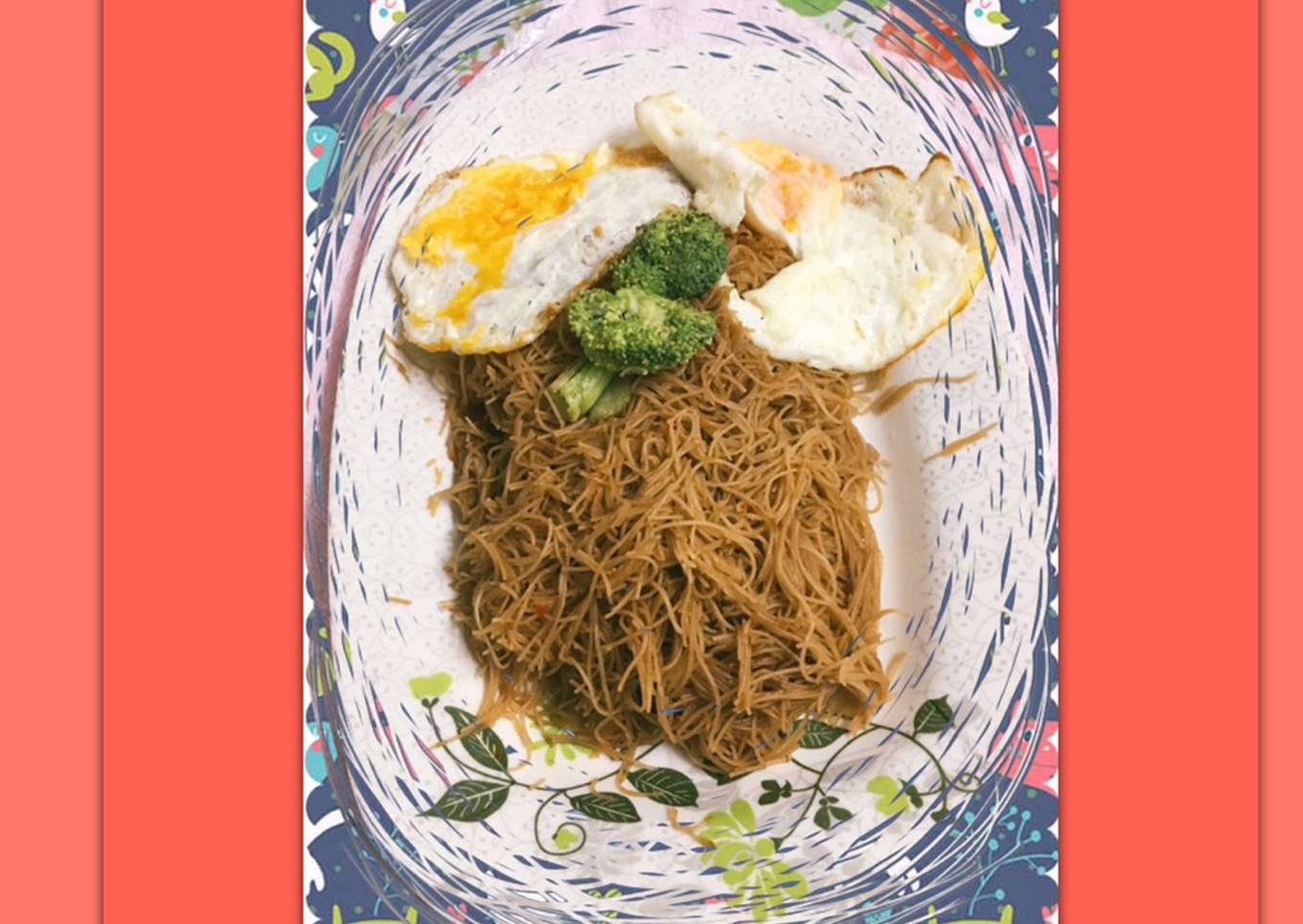 Bihun goreng terkontaminasi