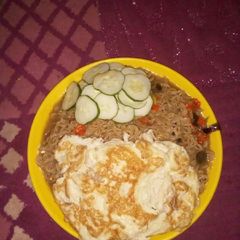 A picture of Indomie Jallof.