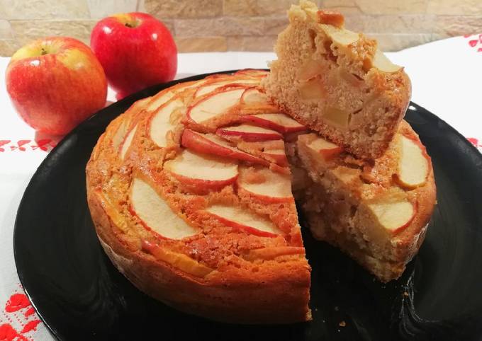 Guida passo passo a Fai Preferito Torta di mele alle tre farine