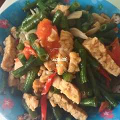 Oseng Tempe Kacang Panjang রেসিপির প্রধান ছবি