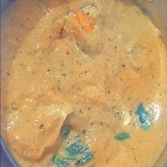 A picture of Shahi paneer.