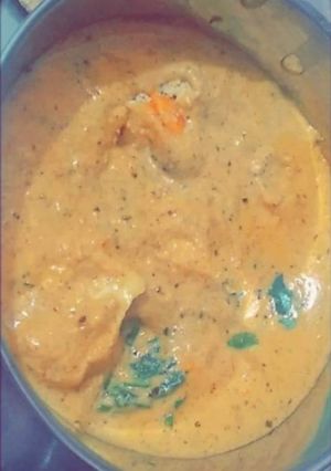 A picture of Shahi paneer.