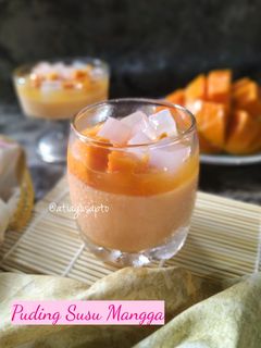 Foto resep 🥭Puding Susu Mangga (224)🥭