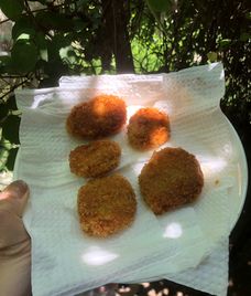 tôm chiên bột mì