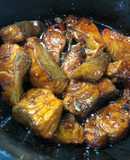 Cá lăng kho muối ớt