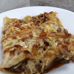 A picture of Lasagna.