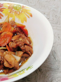 Foto resep Chicken Teriyaki With Carrot (menu MPASI 12m+)