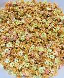 Ăn vặt cho con: nui sao chiên giòn ngào tỏi