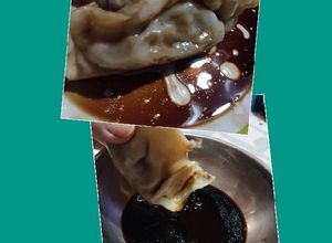 Una foto de Gyozas de calamar