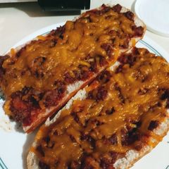 A picture of Sloppy Joe French Bread Loaf.
