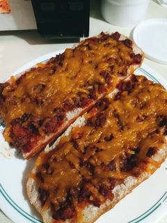 A picture of Sloppy Joe French Bread Loaf.