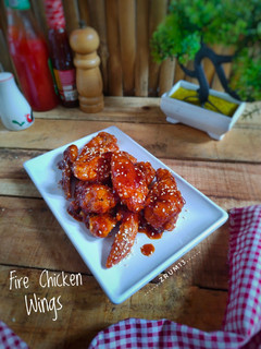 Foto resep Fire Chicken Wings (ala richeese)