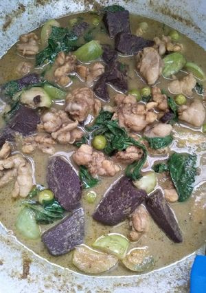 รูปของ แกงเขียวหวานไก่