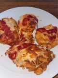 Pizza Rolls au Skyr, Poulet & Oignons