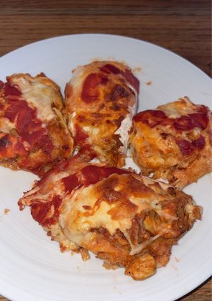 Une photo de Pizza Rolls au Skyr, Poulet & Oignons