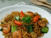 Gambar bakmie goreng mie urai