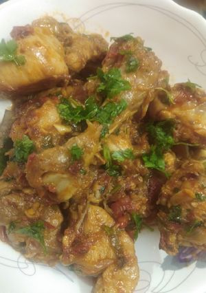 A picture of Bihar jharkhand style chicken.