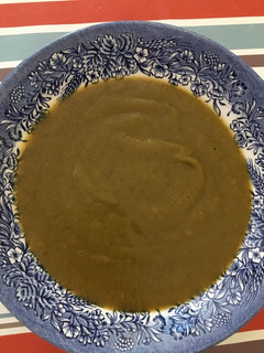 Una foto de Puré de calabacín